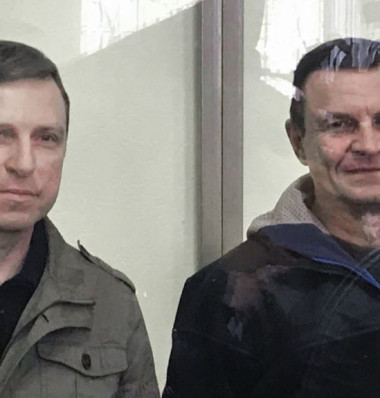 Алексей Бессарабов и Владимир Дудка. Фото: Крым. Реалии