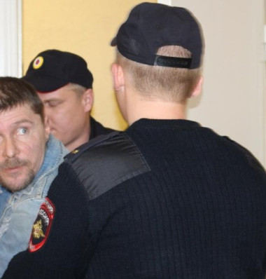 Евгений Янко в суде в Севастополе, 6 апреля 2018 года  СУ СК РФ по городу Севастополю