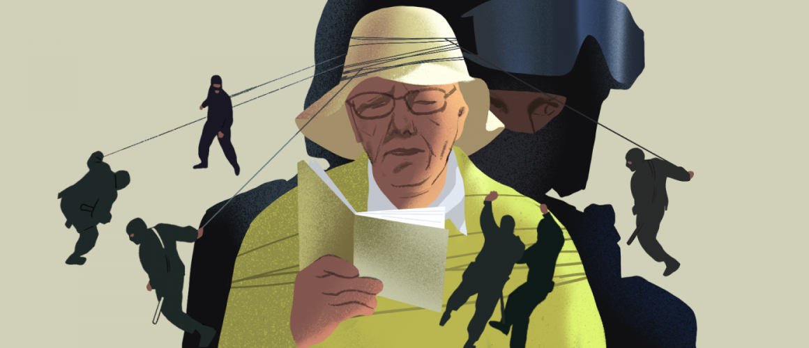 Иллюстрации: Алина Кугуш для ОВД-Инфо