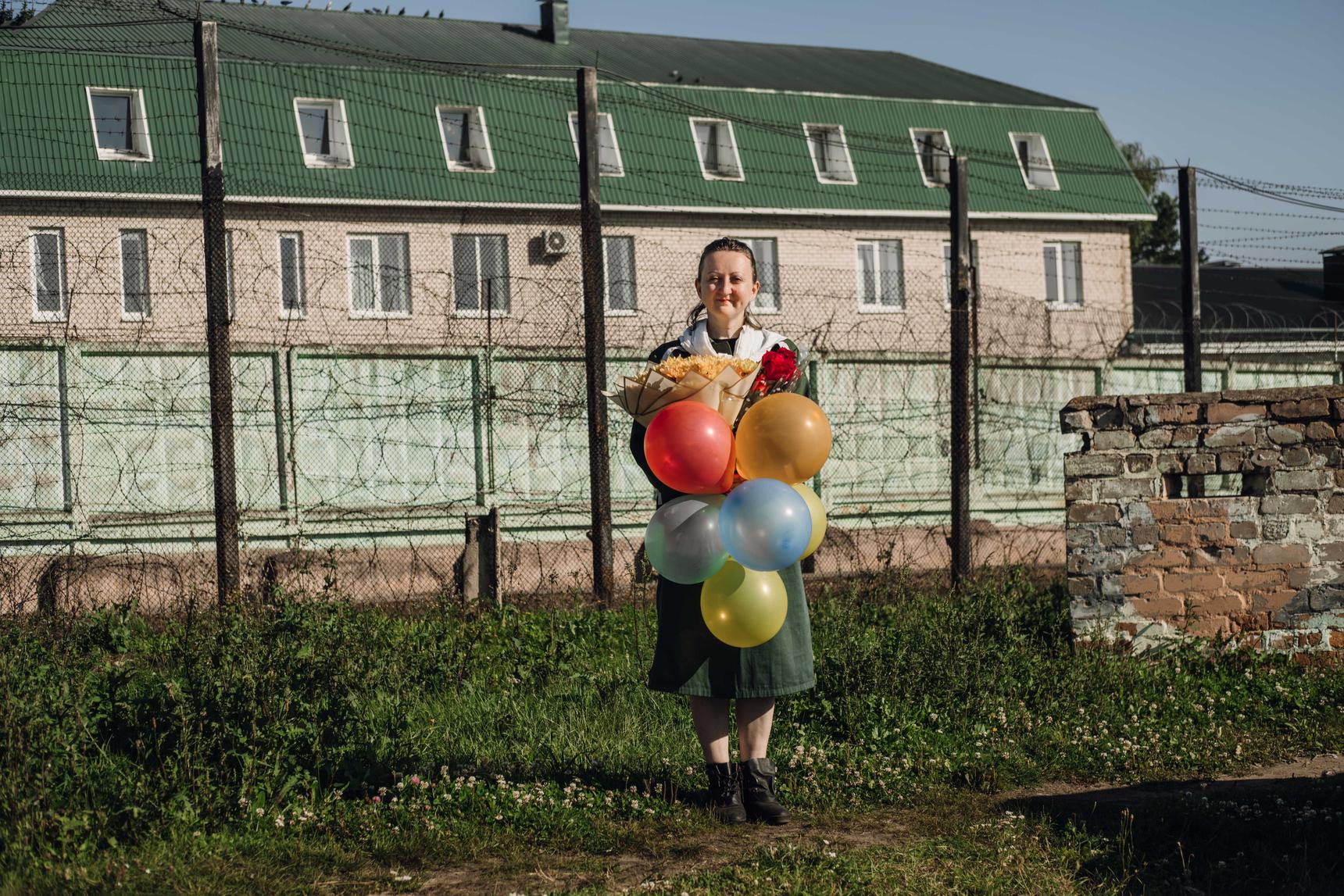 Оксана Чаусова после освобождения из колонии.Фото: jw-russia.org